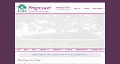 Desktop Screenshot of progressivecm.com